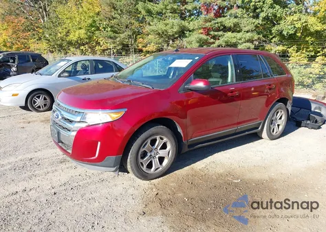 2013 Ford Edge Sel z USA, uszkodzony, nr VIN 2FMDK3J97DBC25347
